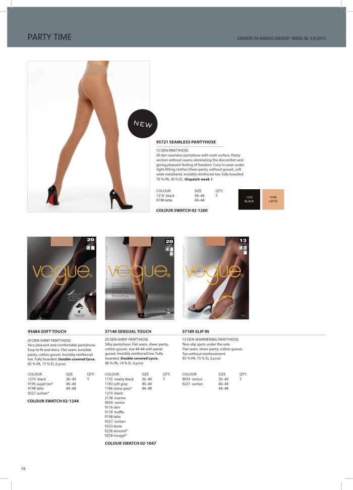 Vogue Vogue-ss-2016-16  SS 2016 | Pantyhose Library